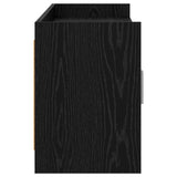 TV Cabinet 168 x 33 x 47 cm Black Oak Engineered Wood 8011204