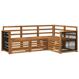 Sofa Sets 4 pcs Solid Acacia Wood 3384290