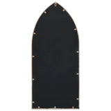 Garden Mirror Sand 100x45 cm Iron for Outdoor Use 318341