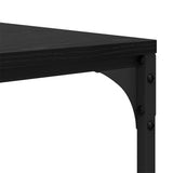 Coffee Table Black Oak 100 x 50 x 35 cm Engineered Wood 881122