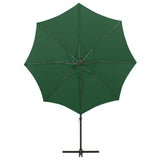 Cantilever Garden Parasol Green 312337