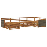 Outdoor Sofa Set 6 pcs Natural 3383557