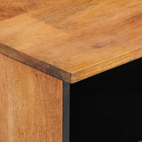 TV Cabinet 100x33x46 cm Solid Wood Mango 358300