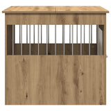 Dog Crate Furniture Artisan Oak 64.5x80x71 cm Engineered Wood 857646