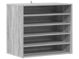 Shoe cabinets 60 x 35 x 70 cm Smoked Oak Shoe Storage 816014
