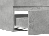 Bathroom Hanging Cabinet Concrete Grey 80x38.5x45 cm Engineered Wood 856245