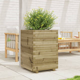 Garden Planter 50x50x72 cm Impregnated Wood Pine 3282613