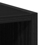 Hanging Cabinet Black Oak 40 x 29.5 x 100 cm Engineered Wood 884467