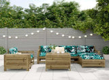 7 Piece Garden Sofa Set Impregnated Wood Pine 3250555