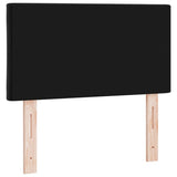 ZNTS LED Headboard Diamond Blocks Design Black 80 cm Velvet 3338183
