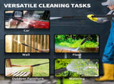 1800W High Pressure Washer, 150 Bar Pressure, 420 L/h Flow, Portable Power Washer Jet Wash Cleaner T3398P317647