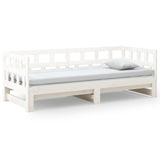 Pull-out Day Bed without Mattress White 2x cm 820228