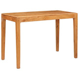 Dining Table Brown 110 x 55 x 76 cm Solid Acacia Wood 42003314