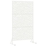 Privacy Screen 100 x 50 x 180 cm Steel White 868557