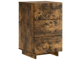 Sideboard Smoked Oak 33.5 x 34.5 x 75 cm Engineered Wood 8011518