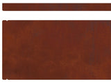 Lawn Edging Rusty 450 x 0.05 x 15 cm Weathering Steel 868026