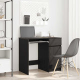 Desk Black Oak 86x49x76 cm Engineered Wood 861824