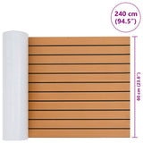 Boat Mat Striped Brown and Black 240 x 60 cm EVA 42046772