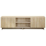 TV Stand 140 x 34.5 x 40 cm Sonoma Oak Engineered Wood 8011488