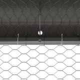 Chicken Cage 3 pcs Silver 600 x 200 x 200 cm Galvanised Steel 3368320