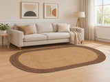 Area Rug Grey 205 x 305 cm Jute 42010704
