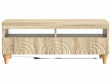 LED TV Cabinet Sonoma Oak Engineered Wood 896337