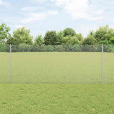 Fence and Post Silver 1 x 50 m Steel 3336396