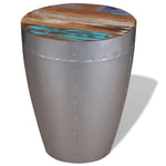 Aviator Stool Solid Reclaimed Wood 244243