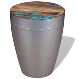 Aviator Stool Solid Reclaimed Wood 244243