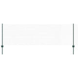 Welded Wire Fence 50 x 0.8 m PVC-Coated Steel Green 3336748