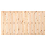 Wall Headboard 204x3x110 cm Solid Wood Pine 824928