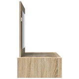 Dressing Table Brown 100 x 40 x 70 cm Engineered Wood 865210