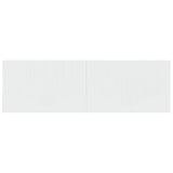 Wall-Mounted Headboard HOORN White Engineered Wood 897385