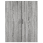 Highboard Grey Sonoma 69.5x34x180 cm Engineered Wood 3198167