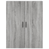 Highboard Grey Sonoma 69.5x34x180 cm Engineered Wood 3198167