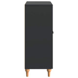 Sideboard Black 66 x 34.5 x 90 cm Engineered Wood 894126