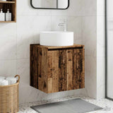 Wall-mounted Sink Vanity Old Wood 49.5 x 44.5 x 65.5 cm 890470