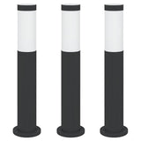 Bollard Lights 3pcs 50 cm Stainless Steel IP44 4006024