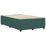 Bed Frame without Mattress Dark Green 120x190 cm Small Double Velvet 3284997