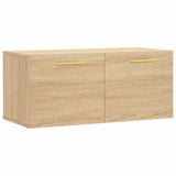Wall Cabinet Sonoma Oak 80x36.5x35 cm Engineered Wood 830063