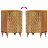 Bathroom Cabinet 38x33x58 cm Solid Wood Mango 358305