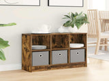 Sideboard with Drawer Smoked Oak 73.5 x 22.5 x 53.5 cm 8000504