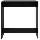 Bar Table Black Oak 102 x 50 x 103.5 cm Engineered Wood 8003920