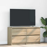 TV Cabinet Sonoma Oak 100x35x54 cm Engineered Wood 861798