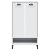 Shoe Cabinet VIKEN White Engineered Wood 374923
