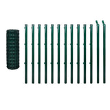 Euro Fence Steel 25x1.5 m Green 140571