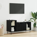 TV Cabinet Black Oak 100 x 35 x 55 cm Engineered Wood 882722