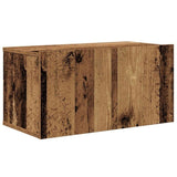 TV Cabinet Set Wall-mounted 3 pcs Old Wood Engineered Wood 3393138