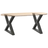 Coffee Table Legs 2 pcs Anthracite 50x cm Steel 4012706