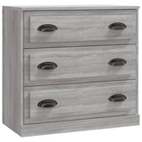 Sideboards 3 pcs Grey Sonoma Engineered Wood 3185221